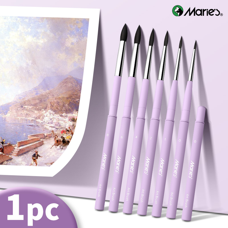 Gouache Paint Set - Pinceau de voyage pour aquarelle Marie's,