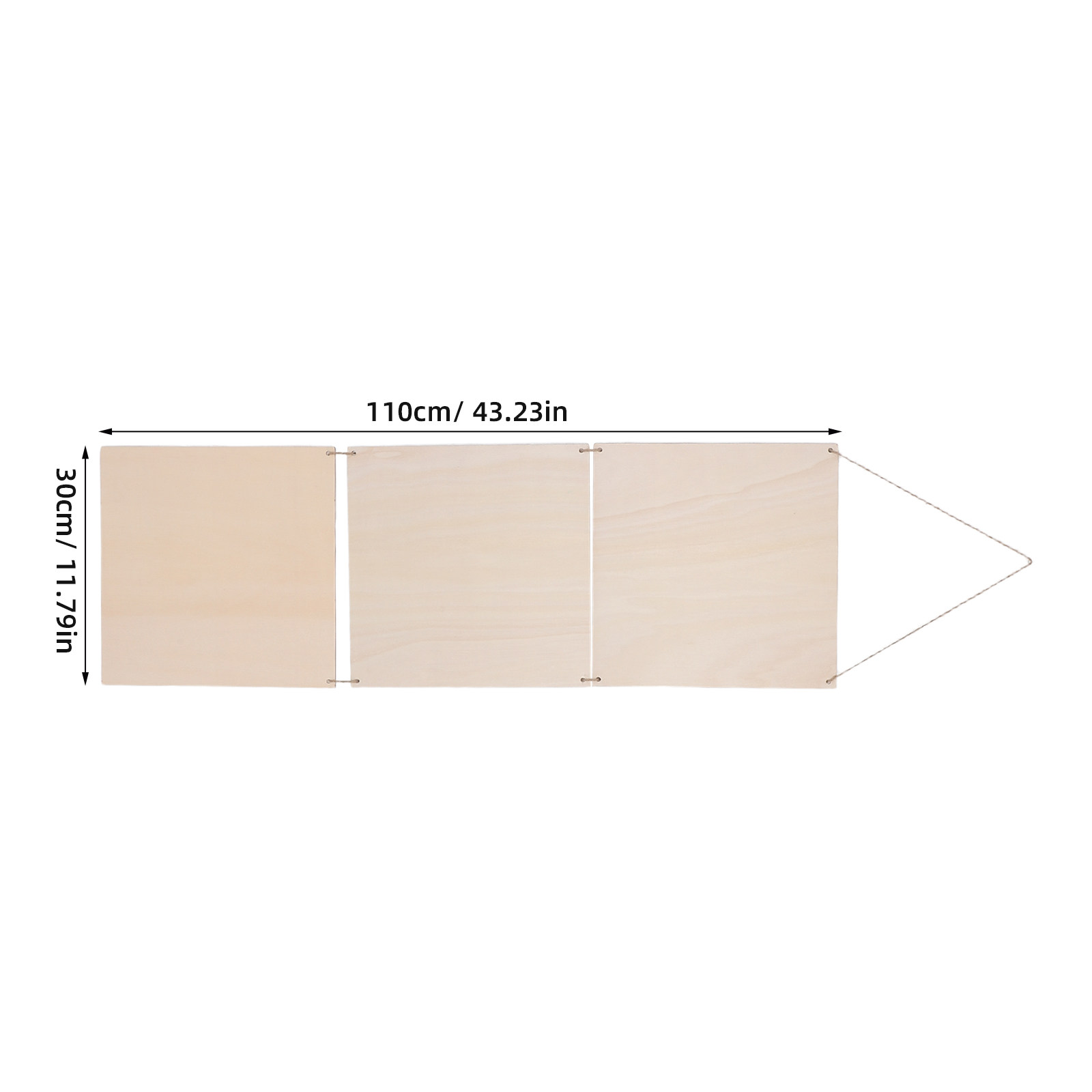 Plaques rectangulaires en bois - Art And Craft For Nursery avis et prix