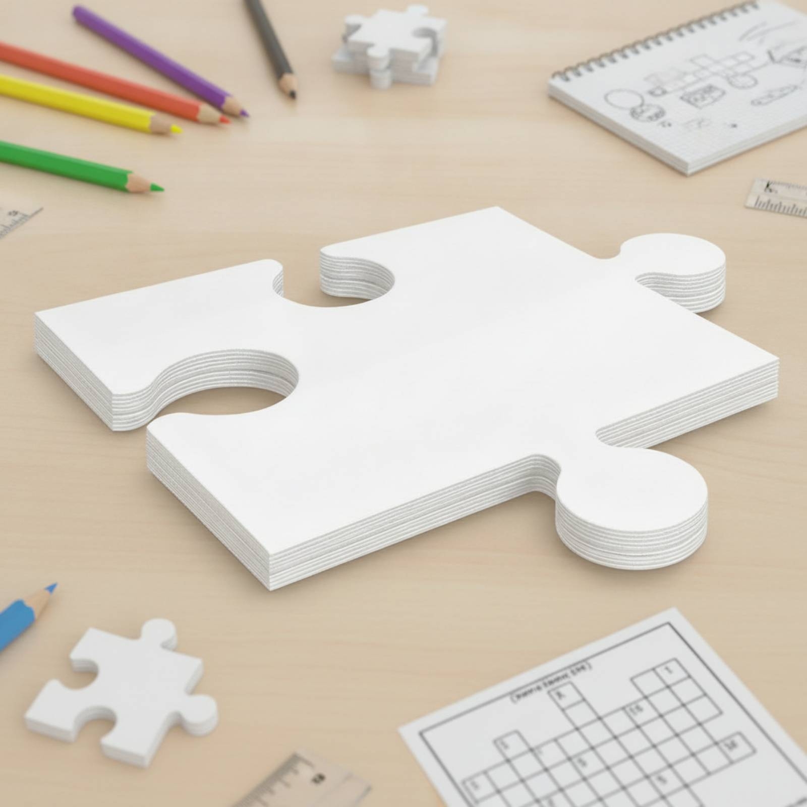 24 pièces de puzzle en carton  - Art Craft Cardboard avis et prix