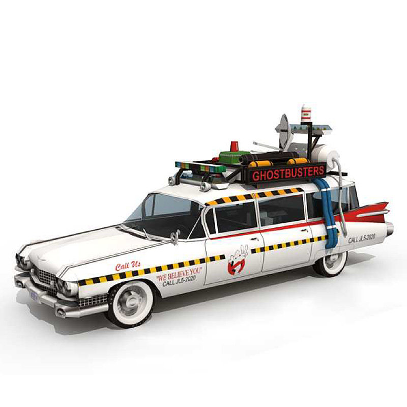 Ghostbusters voiture Ecto-1A 1 - Art Craft Cardboard avis et prix