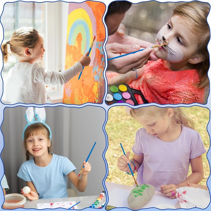 Ensemble de pinceaux à peintur - Gouache Paint Set avis et prix
