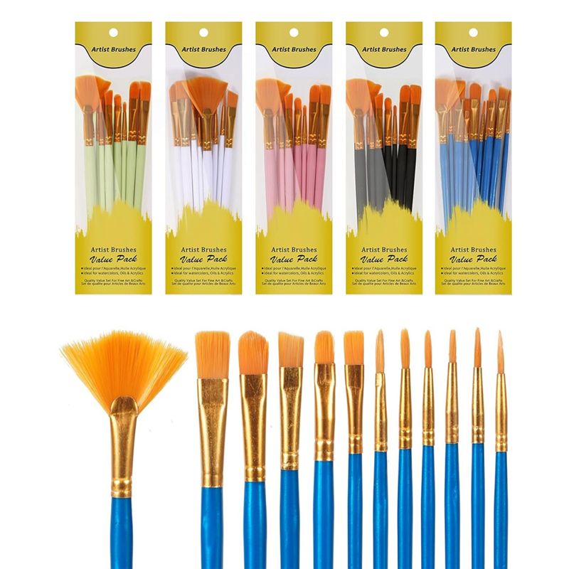 Ensemble de pinceaux à peintur - Gouache Paint Set avis et prix