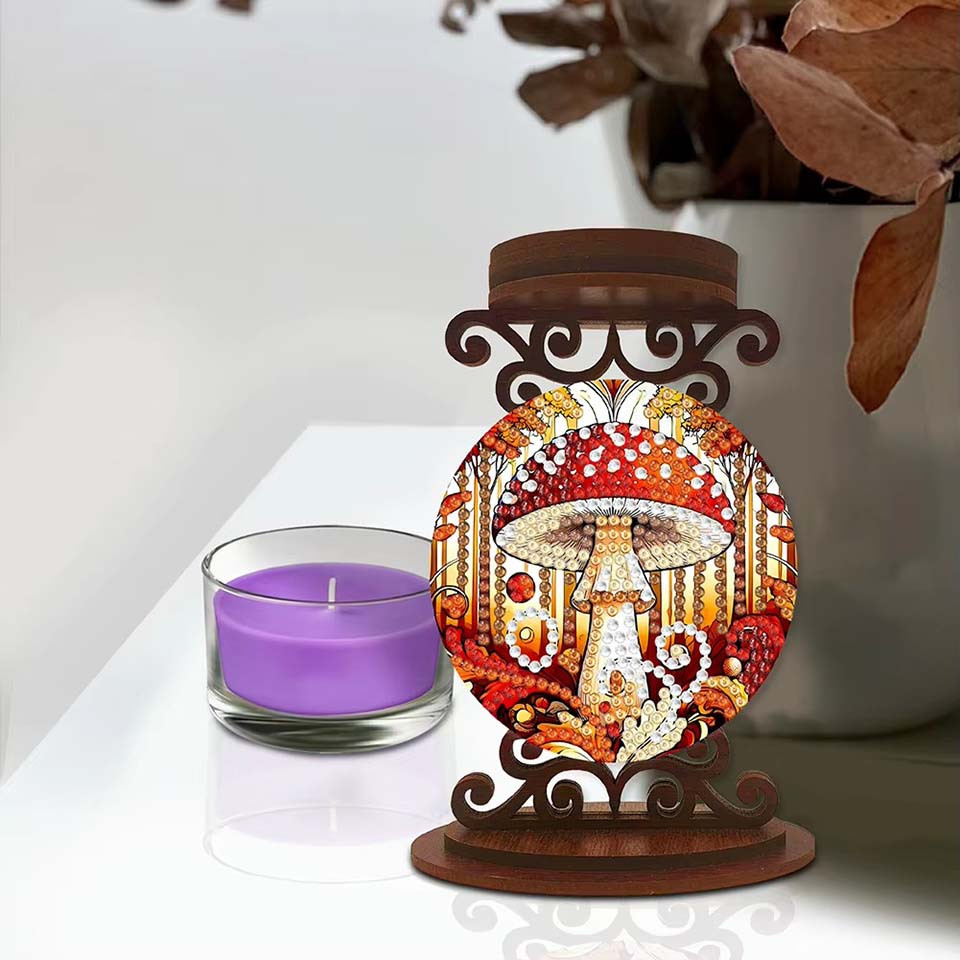 Porte-bougie champignon, cadea - Art Craft Kit avis et prix