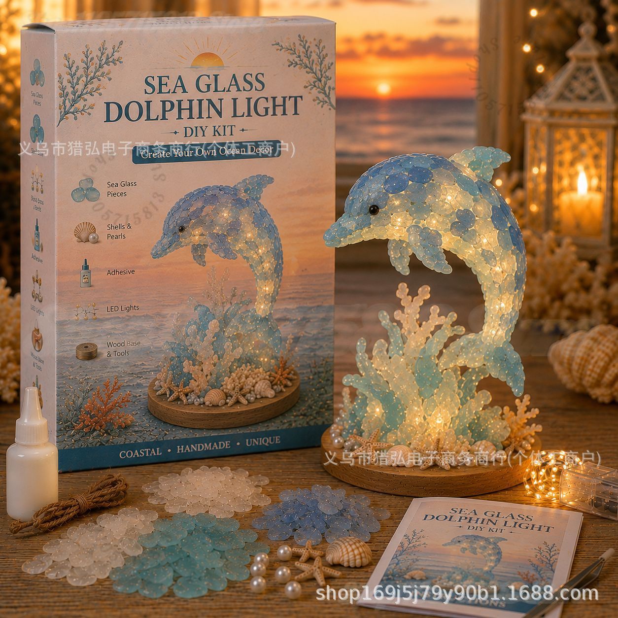 Kit de Lampe Méduse en Verre M - Art Craft Kit avis et prix